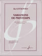 Variations de Printemps Import Clarinet and Piano cover